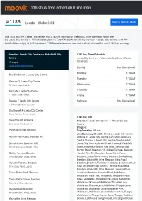 118S Bus Time Schedule & Line Route