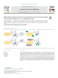 Highly Efficient Fluoride Extraction from Simulant Leachate of Spent Potlining T Via La-Loaded Chelating Resin
