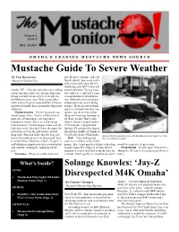 Mustache Guide to Severe Weather by Tom Rosencrans Ous