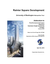 Rainier Square Redevelopment