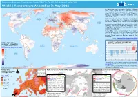 Temperature Anomalies in May 2021