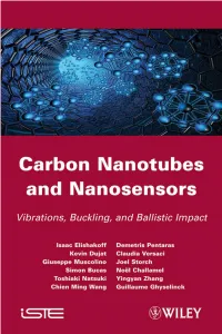 Carbon Nanotubes and Nanosensors