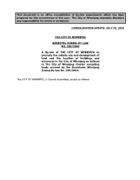 Consolidation Update: July 22, 2021