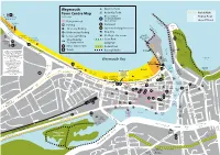 Map of Weymouth in Dorset