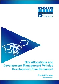 Site Allocations and Development Management Policies Development Plan Document