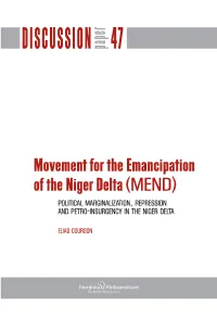 Movement for the Emancipation of the Niger Delta
