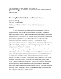 PA As a Stochastic Process