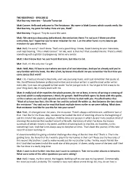 The Resistance Transcript