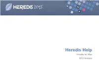 Heredis Help