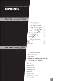 Sample Pages to Cutting Edge Upper Intermediate Teacher's Book