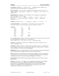 Wulffite K3nacu4o2(SO4)4
