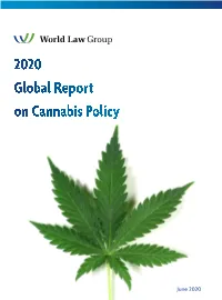 2020 Global Report on Cannabis Policy