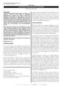 Are Speci C Symptoms and Signs That Will Enable the Clinician to Recognise Disease Patterns That Will Narrow Down the Differenti