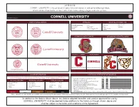 Cornell University Brand Center ·