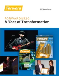 FORWARD 2018 ANNUAL Report.Indd