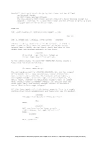 Good Will Hunting Original Script by Matt Damon and Ben Affleck An