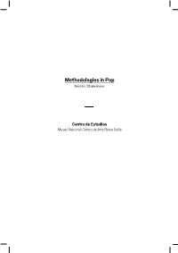 Methodologies in Pop Kerstin Stakemeier