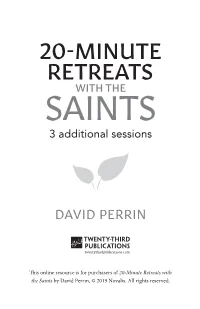 3 Additional Sessions