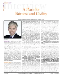 A Place for Fairness and Civility