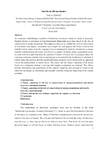 Inertia in 4D-Mechanics Yurii A