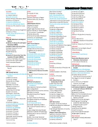 Membership Directory