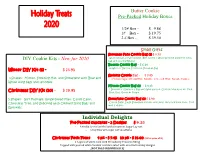 New for 2020 Butter Cookie Pre-Packed