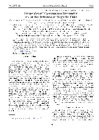 Properties of Magnetosome Suspension Under the in Uence Of