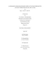 A LINE-BASED LOSSLESS BACKWARD CODING of WAVELET TREES (BCWT) and BCWT IMPROVEMENTS for APPLICATION by Bian Li, B.S.E.E., M.S.E.E