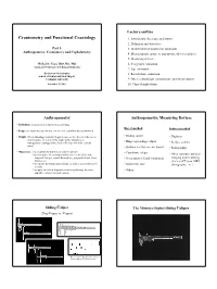 Craniometry and Functional Craniology 1
