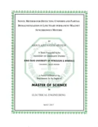 4 Chapter Four Modelling of Lspmsm Using Jmag ( Fem