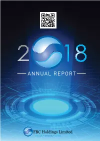 Annual Report Table of Contents