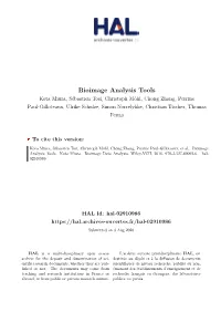Bioimage Analysis Tools