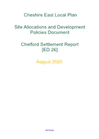 Chelford Settlement Report [ED 26]