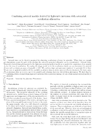 Combining Asteroid Models Derived by Lightcurve Inversion With