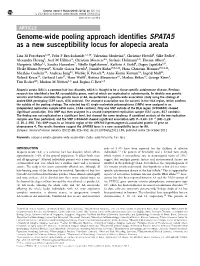 Genome-Wide Pooling Approach Identifies SPATA5 As A