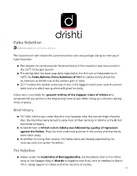 Paika Rebellion