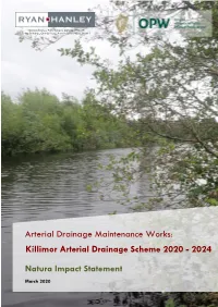 Killimor Arterial Drainage Scheme 2020 - 2024