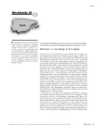 Melomics: a Case-Study of AI in Spain Research Groups in the Spanish Computer Sci - Ences
