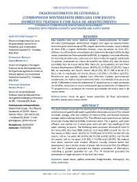Resumo Abstract Desenvolvimento De