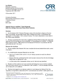 Wakefield Belle Vue Land Disposal Decision Notice