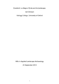 Iain Dickson's Msc Dissertation – November 2014