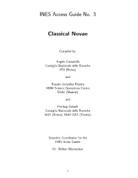 INES Access Guide No. 3 Classical Novae