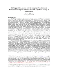 Towards a Political Ecology of the Commons