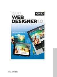 Xara Web Designer 10 9