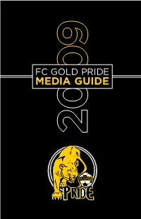 2009 FC Gold Pride Media Guide