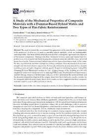 A Study of the Mechanical Properties of Composite Materials with a Dammar-Based Hybrid Matrix and Two Types of Flax Fabric Reinforcement