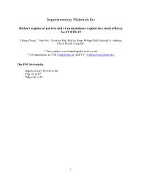 Supporting Online Material
