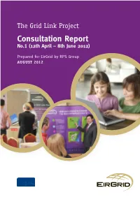 The Grid Link Project Consultation Report No.1 Prepared For
