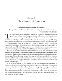 The Growth of Structure