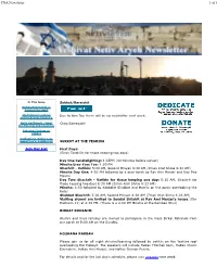 YNA Newsletter 1 of 8